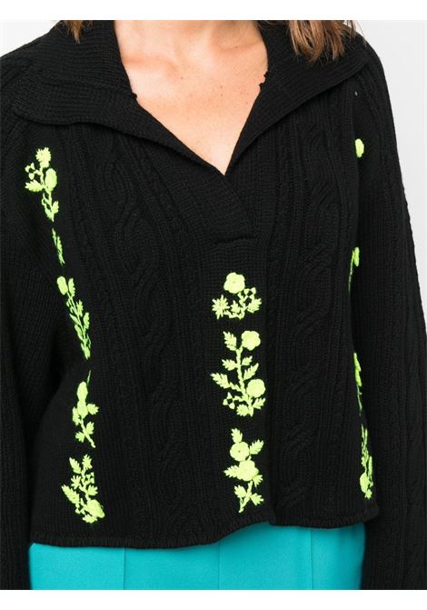 maglione con ricamo floreale PHILOSOPHY di LORENZO SERAFINI | Maglia | 090257021027
